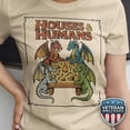 Dungeons and Dragons Houses and Humans T Shirt Funny DnD Parody Tee ...
