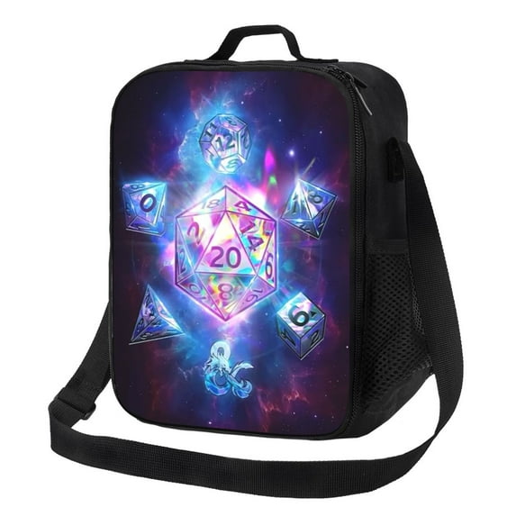 Dungeons and Dragons Lunch Bag Portable Tote Bag Insulated Lunch Box Picnic Beach Office Insulated Bento Bag