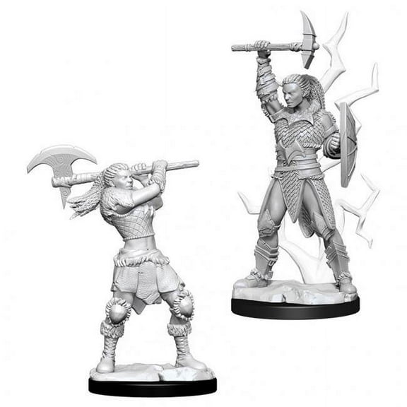 Dungeons and Dragons: Nolzur's Marvelous Unpainted Miniatures Female Goliath Barbarian