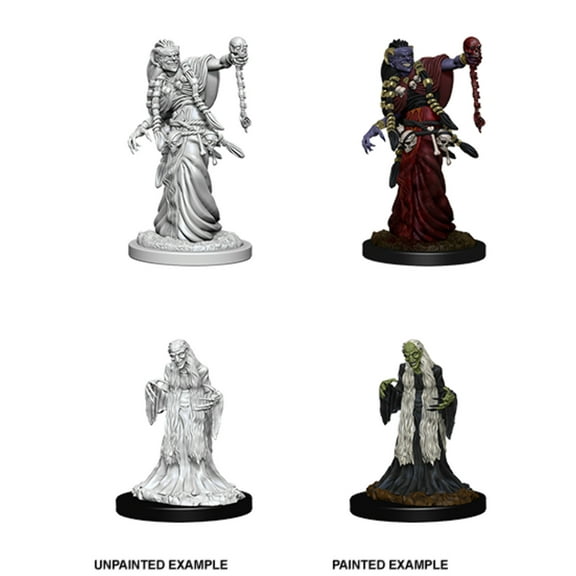 Dungeons and Dragons: Nolzur's Marvelous Unpainted Miniatures Green Hag and Night Hag