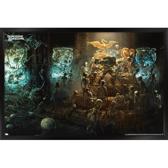 Dungeons and Dragons - Papazotl's Tomb Wall Poster, 14.725" x 22.375" Framed