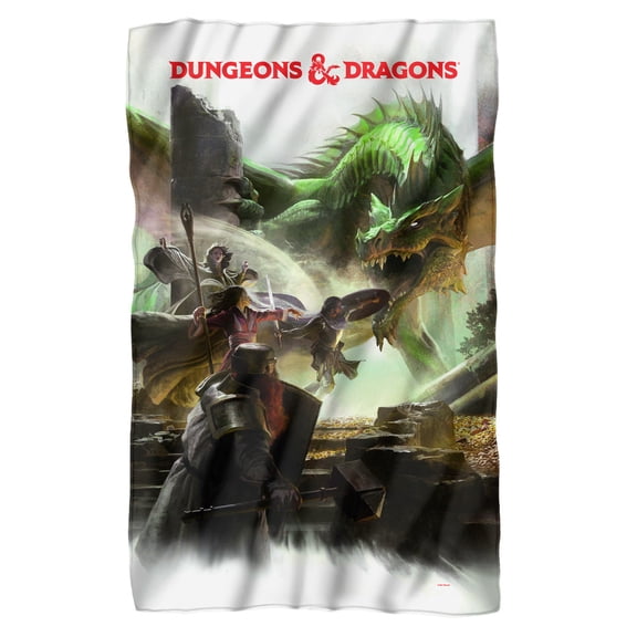 Dungeons and Dragons Starter Set Art Fleece Blanket 36' x 58'