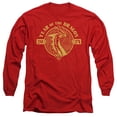 thumbnail image 1 of Dungeons and Dragons Year of the Dragon Gold Beast Unisex Adult Long-Sleeve T Shirt (Small) Red, 1 of 2