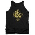 thumbnail image 1 of Dungeons and Dragons Year of the Dragon Gold Logo Unisex Adult Tank Top ,Black, Small, 1 of 2