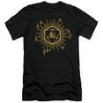 thumbnail image 1 of Dungeons and Dragons Year of the Dragon Lucky D20 Unisex Adult Canvas Brand T Shirt ,Black, Small, 1 of 2