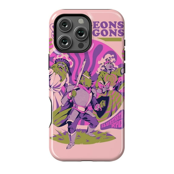 Dungeons and Drugons Funny Fantasy Artwork Phone Case for iPhone 17 16 15 14 13 12 11 Pro Max