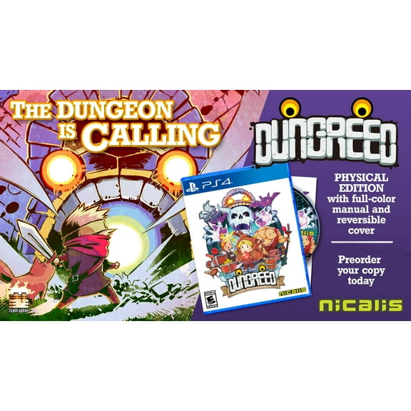 Dungreed, Nicalis, PlayStation 4, 852961008287