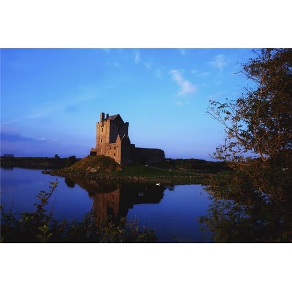 Dunguaire Castle Co Galway Ireland - 16th Century Tower House On Galway Bay Poster Print by The Irish Image Collection - 36 x 24 - Large