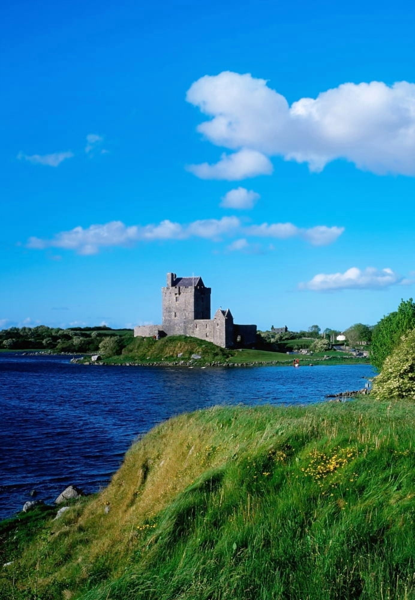 Dunguaire Castle Co Galway Ireland Canvas Art - The Irish Image Collection Design Pics (24 x 36)