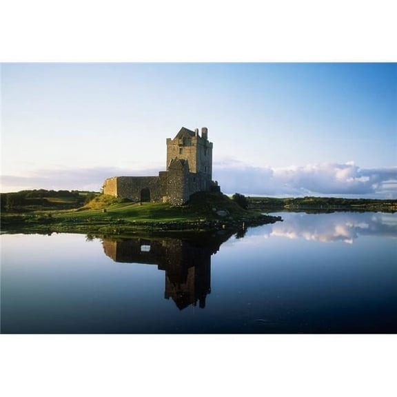 Dunguaire Castle Kinvara County Galway Ireland - Historic Castle On Bay Poster Print by The Irish Image Collection - 18 x 12