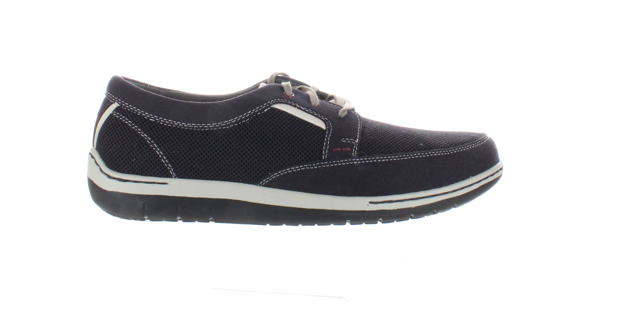 Dunham Mens Fitswift Navy Oxford Dress Shoe Size 8 (2E)