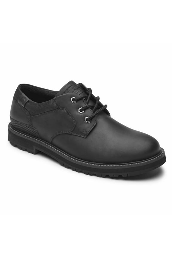 Men's Plain Toe Ox Plain Toe Byrne Black , 9 4E US