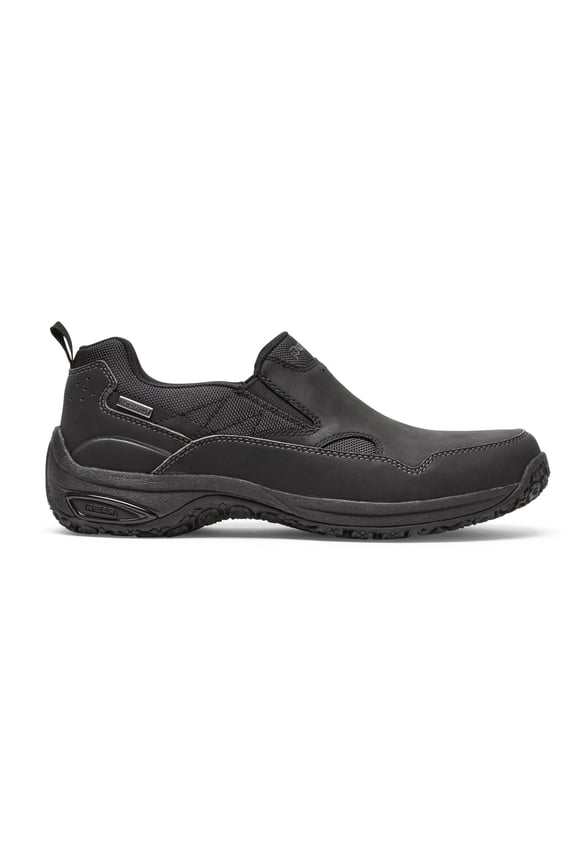 Men's Cloud Plus Slip On Ludlow Black , 9 D US