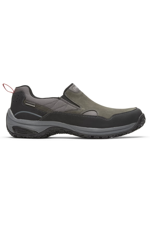 Men's Cloud Plus Slip On Ludlow Grey , 11 2E US