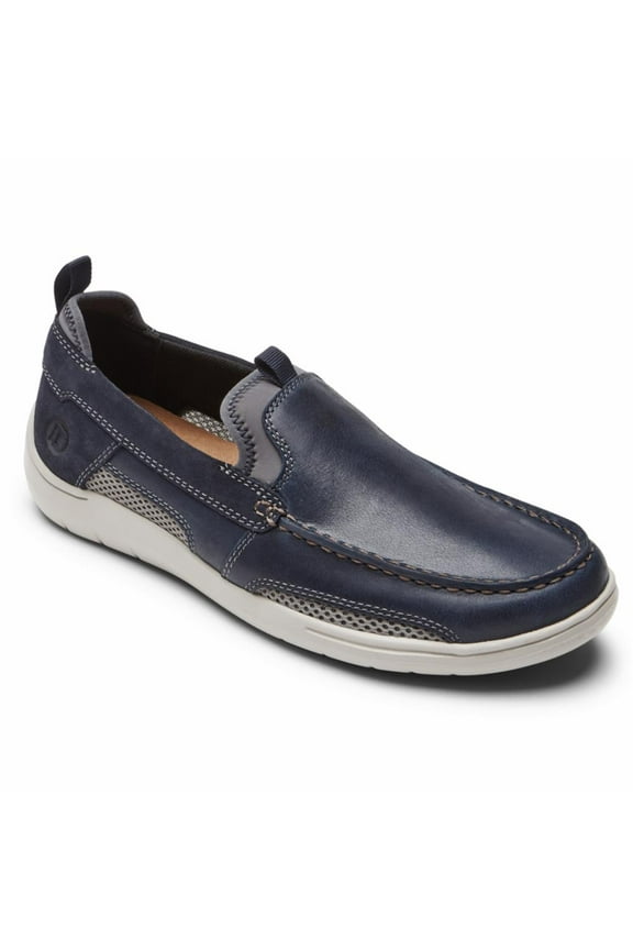 Men's Fitsmart Loafer D Fitsmart Blue , 10.5 2E US