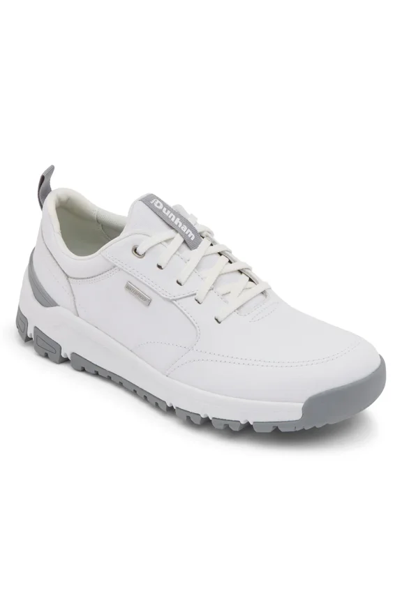 Men's Glastonbury UBal II Sneaker, White Leather/Suede, 11.5