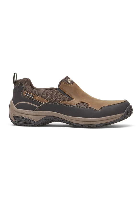 Men's Ludlow Cloud Plus Slip On Brown , 11 2E US