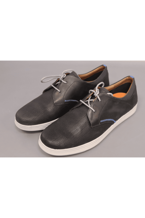 Mens Colchester Leather Oxford Shoes, Blue, US 11.5