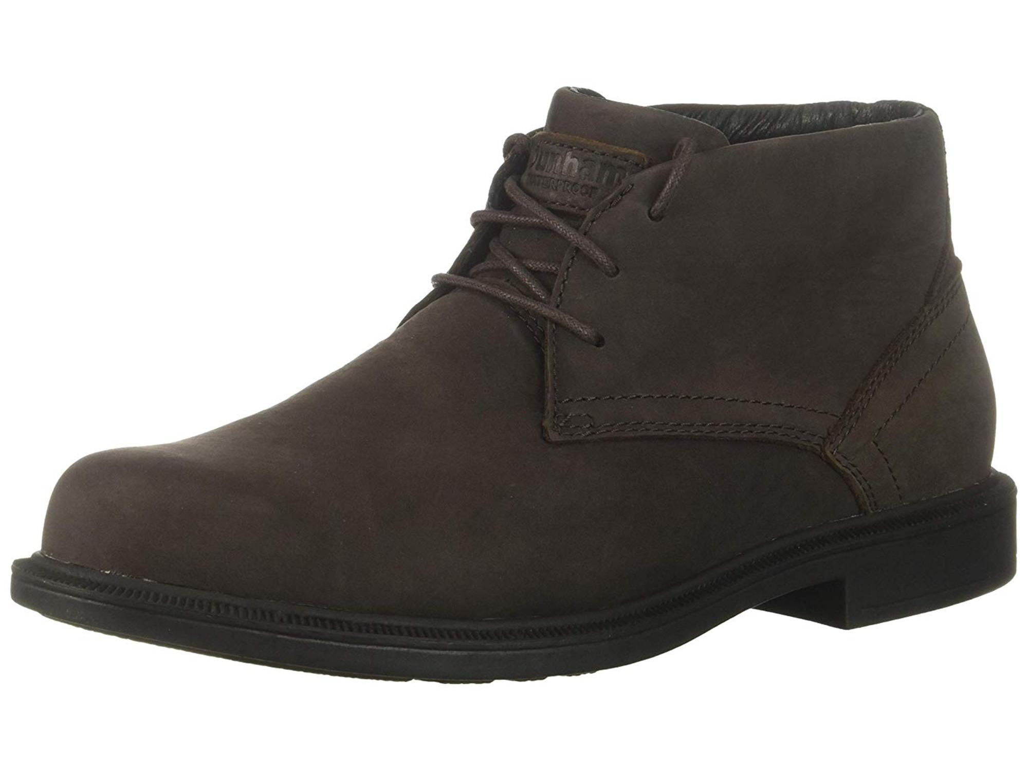 Dunham Jericho Ankle Round Toe Leather Lace Up Chukka Boots Brown Men 15 Dunham Men main image 4