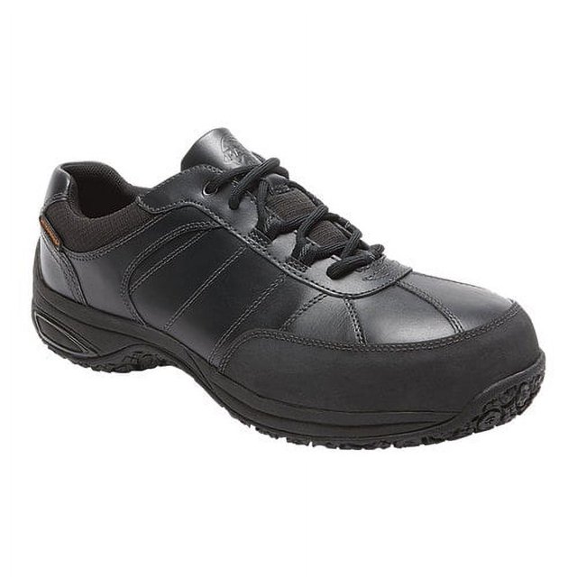 Dunham Mens Lexington Steel Toe Lace Up Shoes, Black, US 14
