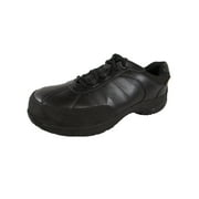 Dunham Mens Lexington Steel Toe Lace Up Shoes, Black, US 8