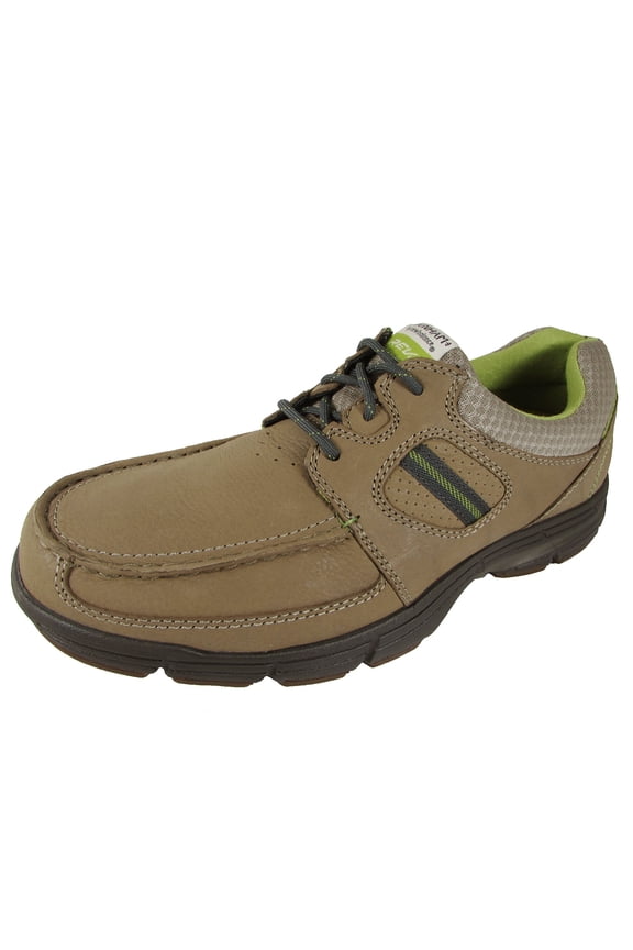 Mens REVSly Boat Shoes, Taupe Nubuck, US 8.5