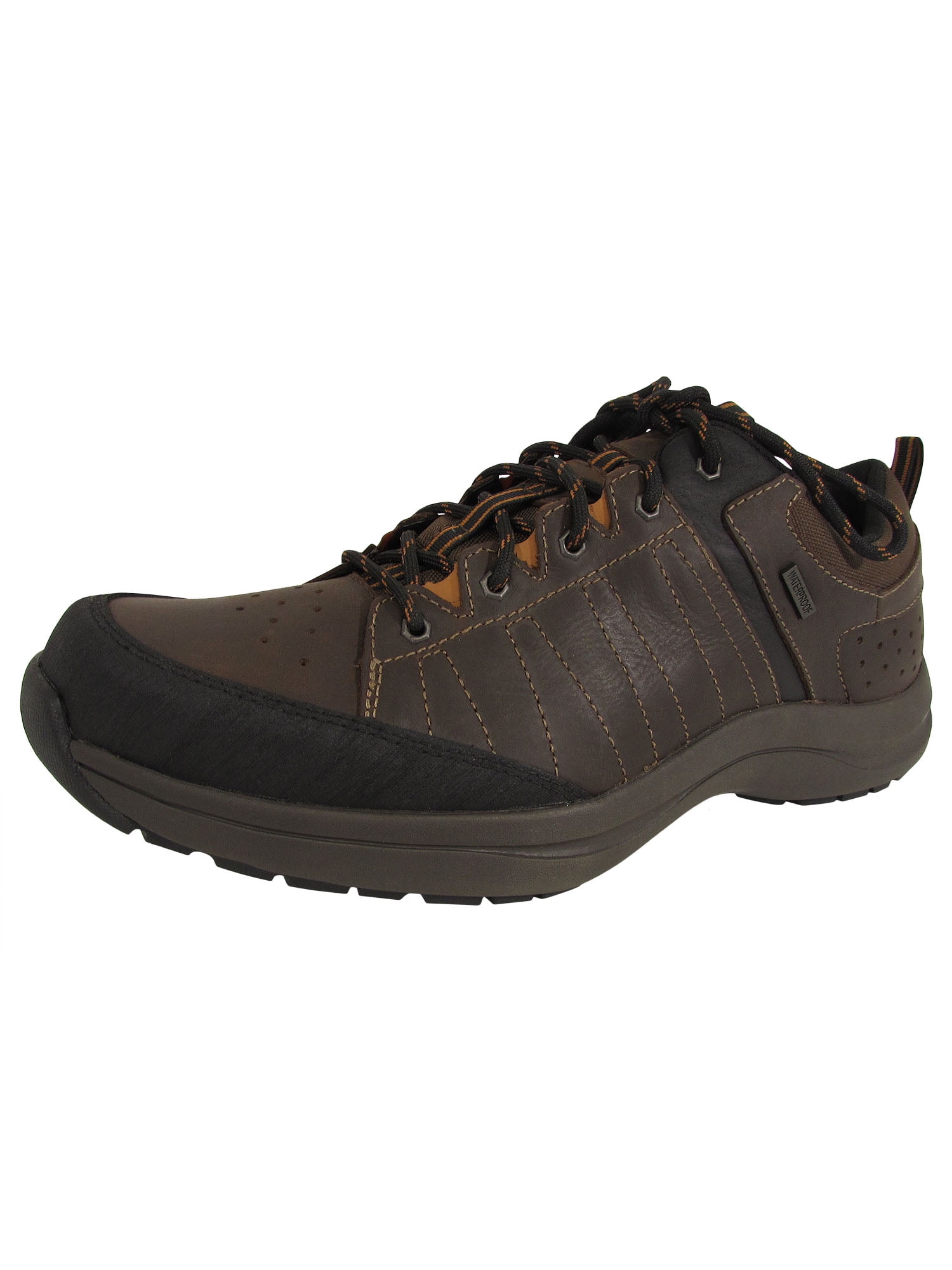 Dunham Mens Seth Waterproof Lace Up Oxford Shoes, Grey, US 8 