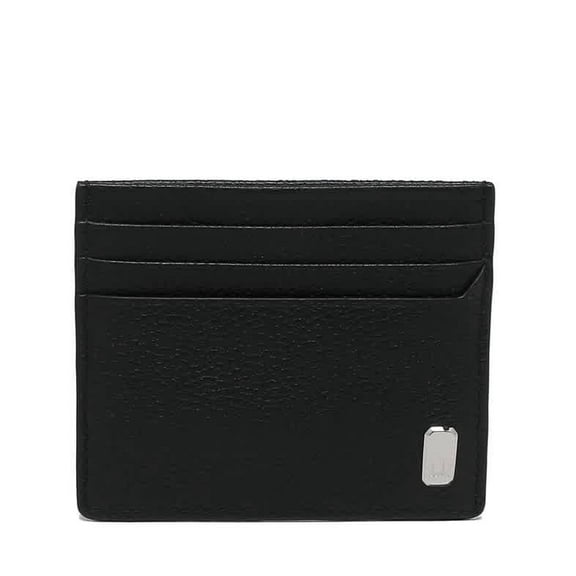 Dunhill Black Leather Belgrave Card Case