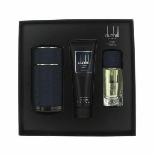 Dunhill 香水3セット Dunhill Icon Racing Blue by Alfred Dunhill, 3 Piece Gift Set for