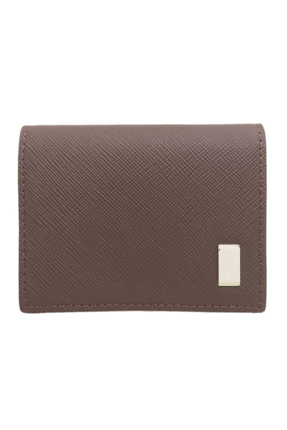 Pre-Owned Dunhill Logo Coin Case PVC Men's