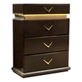thumbnail image 1 of Dunhill Modern Style Chest Made with Wood in Brown, 1 of 6