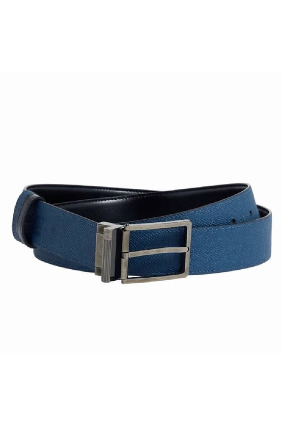 Reversible 35 mm Leather Belt, Size 42"