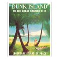 thumbnail image 1 of Dunk Island - Queensland Australia - Legendary Island of Peace - Vintage Travel Poster c.1970s - Fine Art Matte Paper Print (Unframed) 16x20in, 1 of 4
