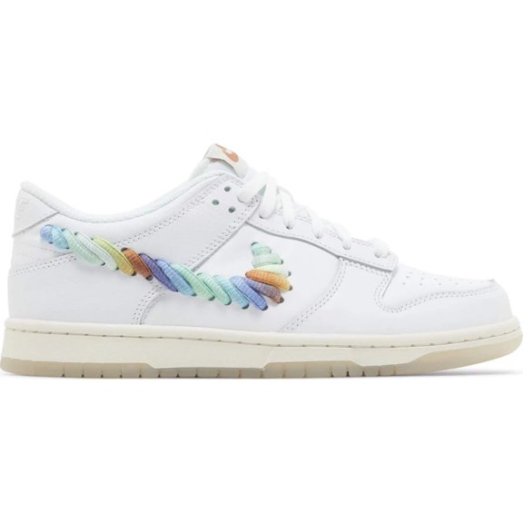 Dunk Low GS 'Rainbow Lace Swoosh'
