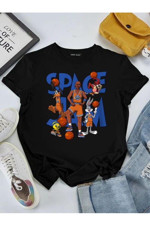 Dunk Low Knicks Sneaker Match MJ Tune Squad Space Jam Fan Unisex tee V41336, for men & women, up to size 5XL
