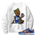 Dunk Low Knicks Sweatshirt Match Groot And Sneaker Up to size 4XL