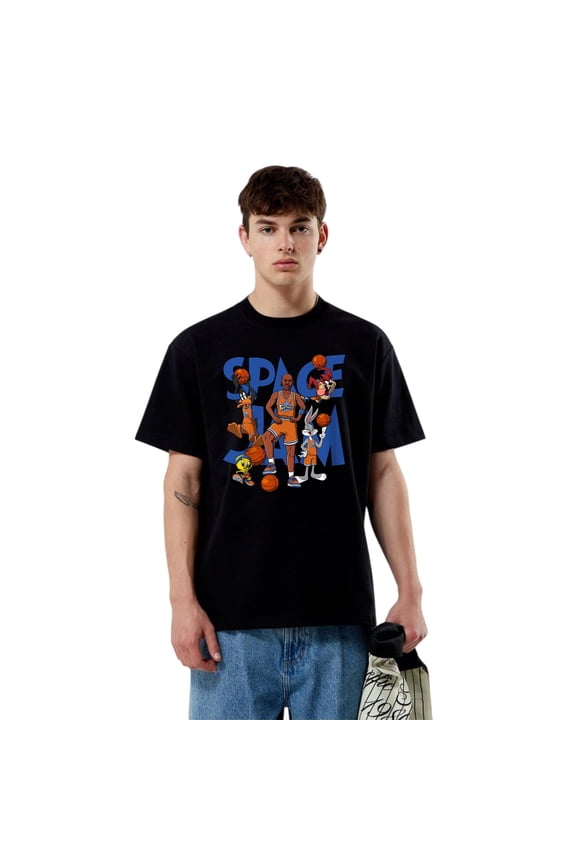 Dunk Low Knicks T-Shirt Match MJ Tune Squad Space Jam Shirt, for men & women, up to size 5XL