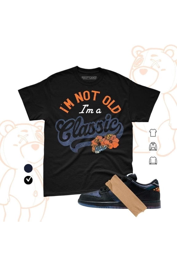 Dunk Low Monarch Butterfly T Shirt Match, Sneaker Match Tee