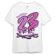 Dunkare 23 Drip Shirt to Match Hyper Violet 4s