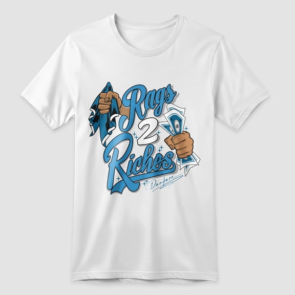 Dunkare 9 Retro Powder Blue Shirts, Powder Blue 9s Graphic Tee, Black Wolf Grey 12s, Diffused Blue 11s, Rag 2 Riches Unisex Shirt