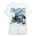 thumbnail image 1 of Dunkare Legend Blue 11s Shirt, Fearless Gospel Streetwear Money Graphic Tees Men Y2K Tops Women Clothing, 1 of 2