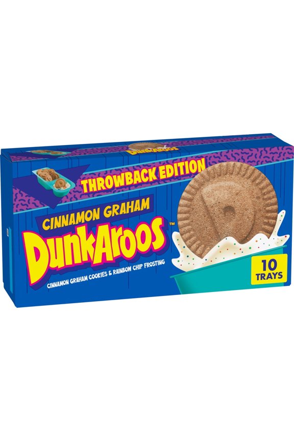 Cinnamon Graham Cookies and Rainbow Chip Frosting, 10 Ct, 10 oz ( 3 Box )