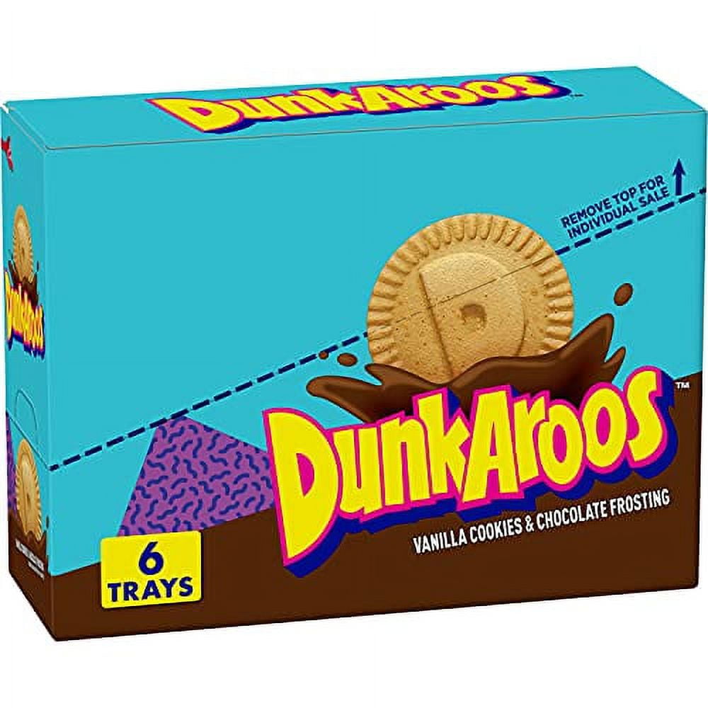 Dunkaroos, Vanilla Cookies and Chocolate Frosting, 9 oz 6 Count