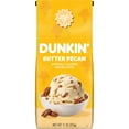 thumbnail image 1 of Dunkin’ Butter Pecan Artificially Flavored Coffee, Ground Coffee, 11 oz Bag, 1 of 14