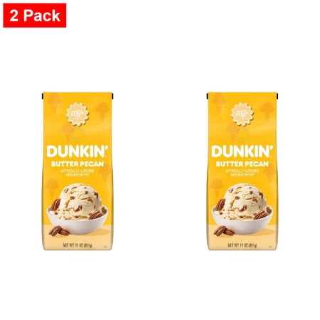 Dunkin' Butter Pecan Flavored Medium Roast Ground Coffee - 11oz
