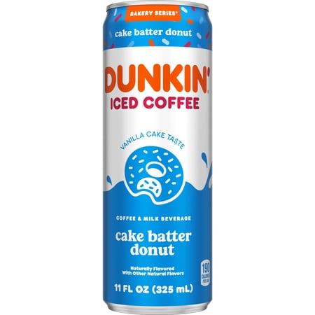 Dunkin' Cake Batter Donut Iced Coffee 11 fl oz