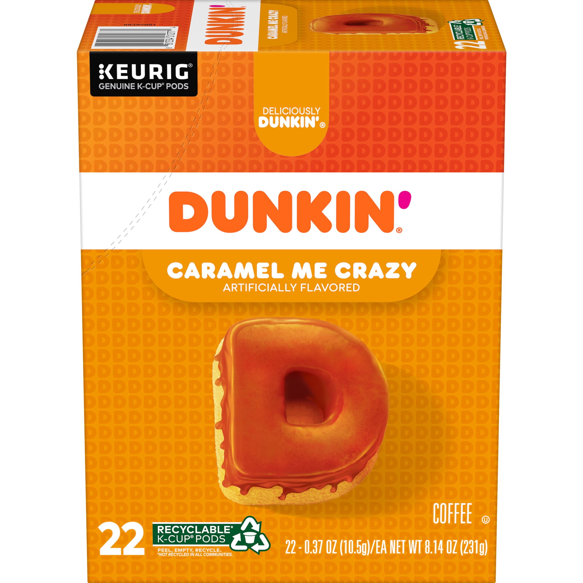 Dunkin' Caramel Me Crazy, 88 KCup Pods