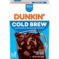 thumbnail image 1 of Dunkin’ Cold Brew Ground Coffee Pouches, 8.46 oz Box, 1 of 13