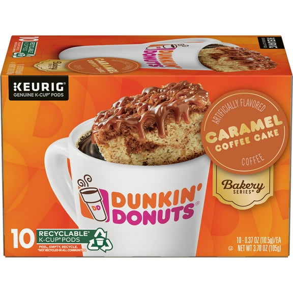 Dunkin' Decaf Medium Roast Coffee, 88 Keurig K-Cup Pods
