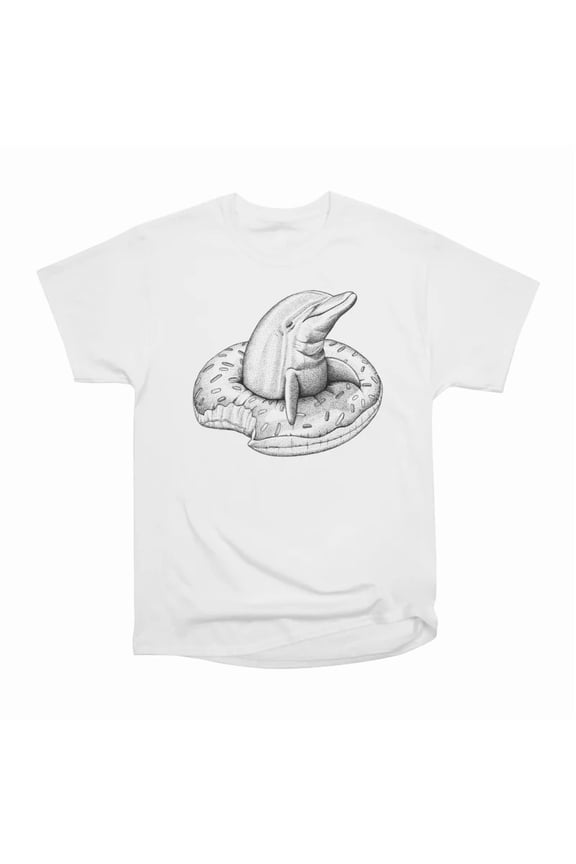 Dunkin Dolphin T-Shirt Tee Gift For Him Merch For Her Apparel For Friend